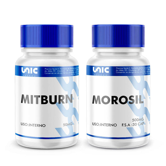 Kit Mitburn 50mg + Morosil 500mg -30 Caps (cada)