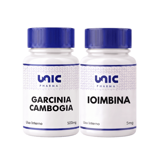Garcinia 60cp mais Ioimbine 120Cp