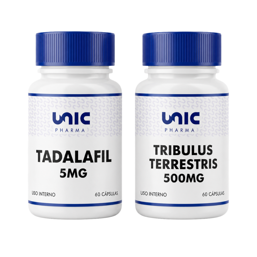 Tadalafil 5mg 60 caps + Tribulus Terrestris 500mg 60 caps