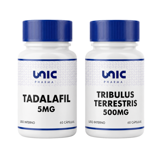 Tadalafil 5mg 60 caps + Tribulus Terrestris 500mg 60 caps