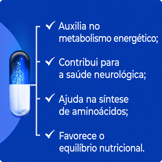 Metilcobalamina com  Metilfolato 30 caps