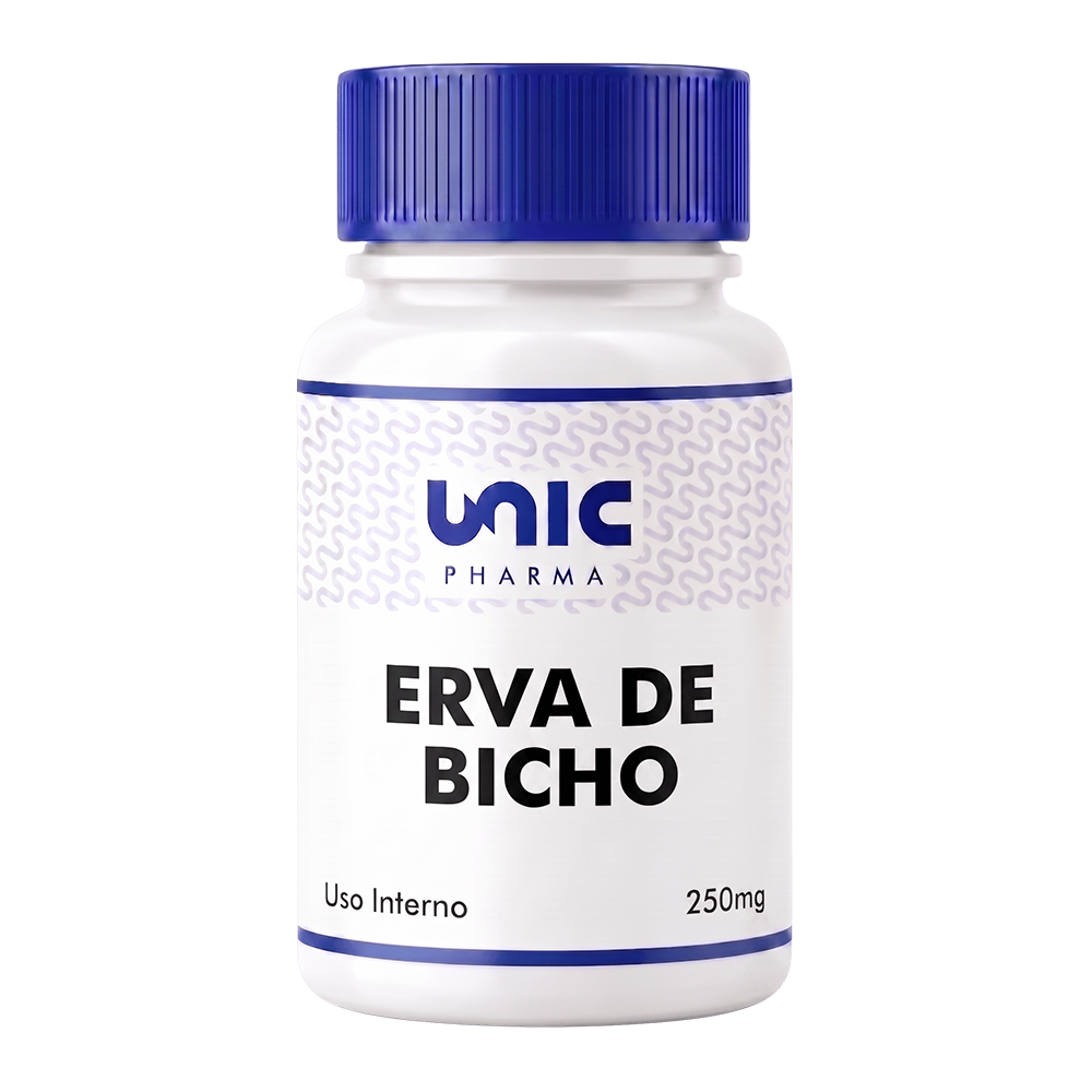 Erva De Bicho 250Mg - 60 Cápsulas
