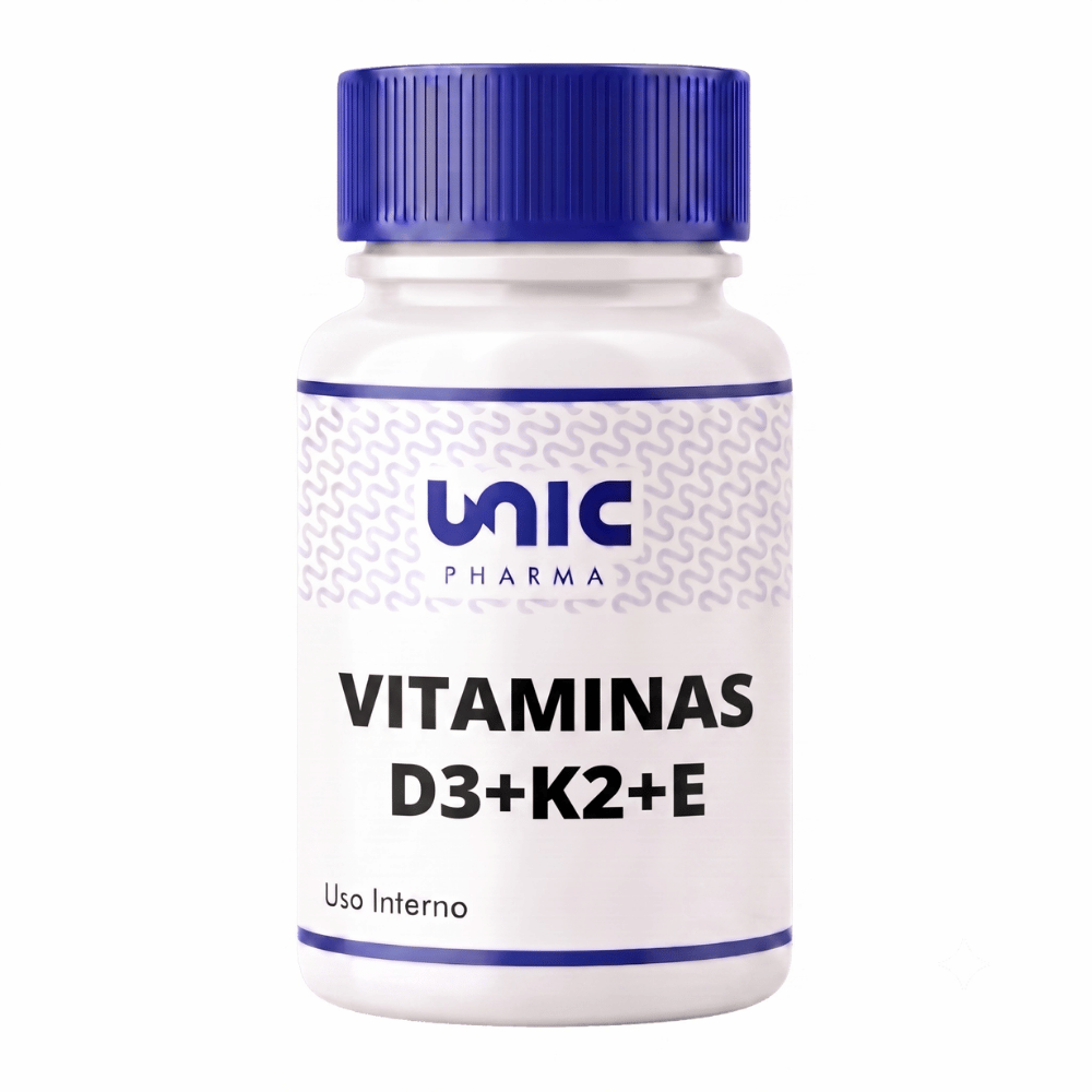 Vitamina D3 + Vitamina K2 + Vitamina E 60 Doses