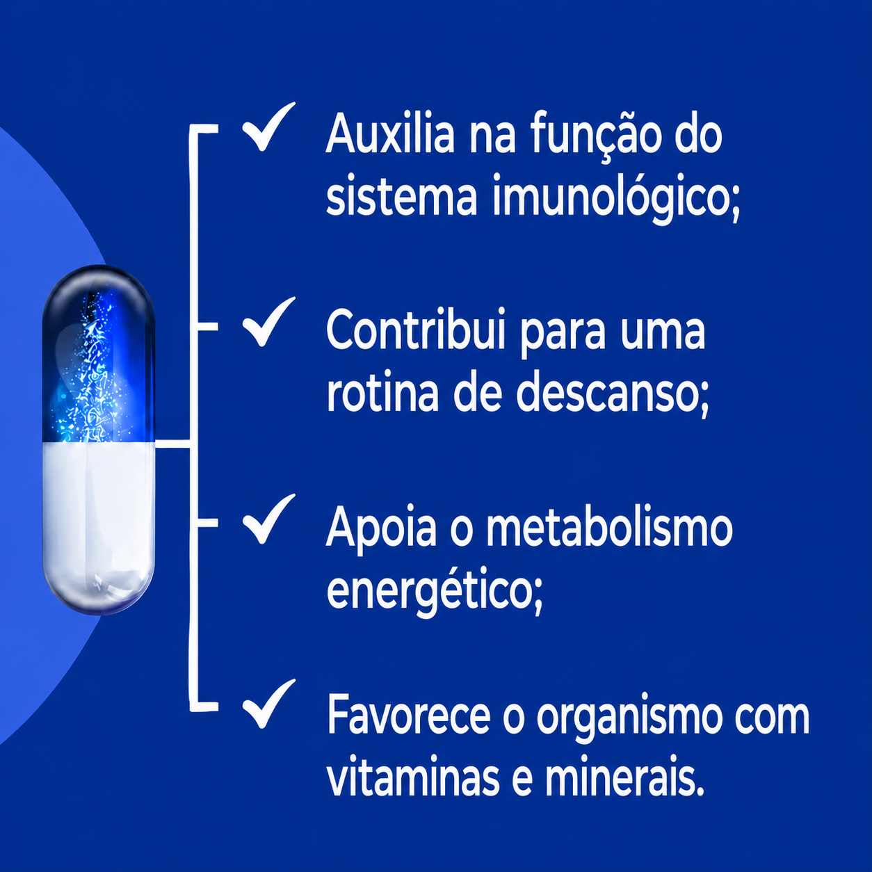 Kit Melatonina  30 Cápsulas 5Mg + Imunic Multivitaminico - 60 Cápsulas