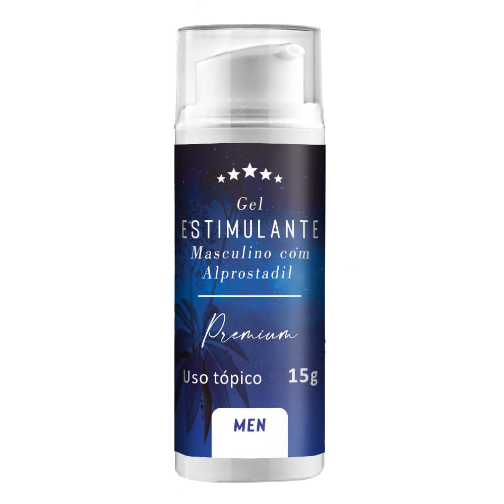 Gel Estimulante Masculino Com Alprostadil - 15Gr