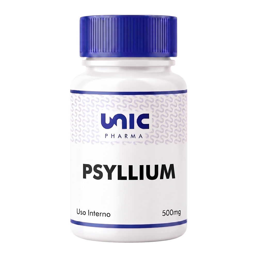 Psyllium 500Mg - 60 Cápsulas