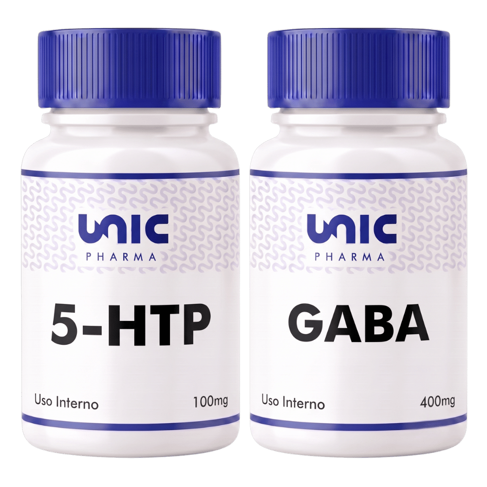 Gaba 400mg 60Cps + 5HTP 100mg 30Cps