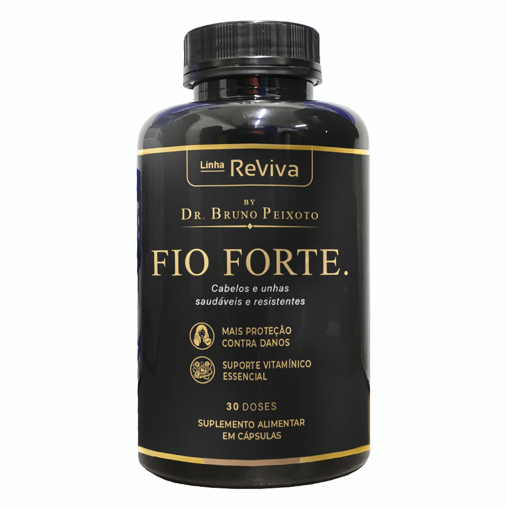 Fio Forte - Fortalecimento Capilar e de Unhas 30 Doses