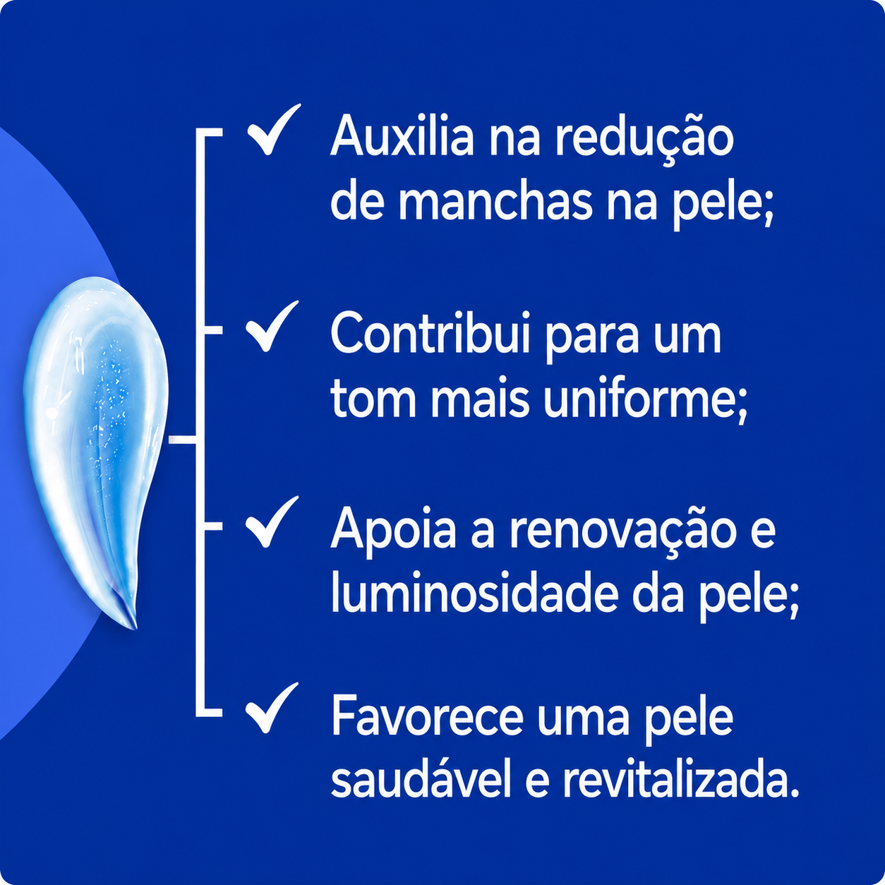 Clareador de manchas proteico do verão 30g