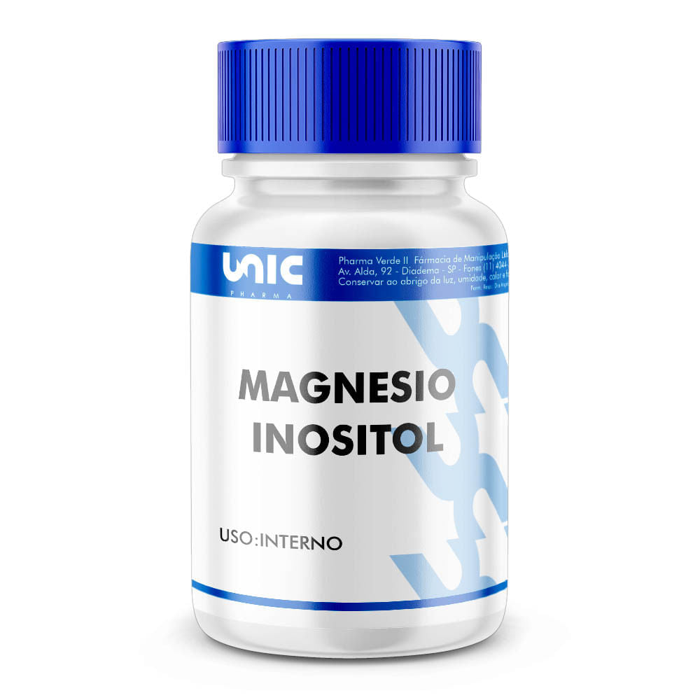 Magnésio Inositol 500mg - 30cáps