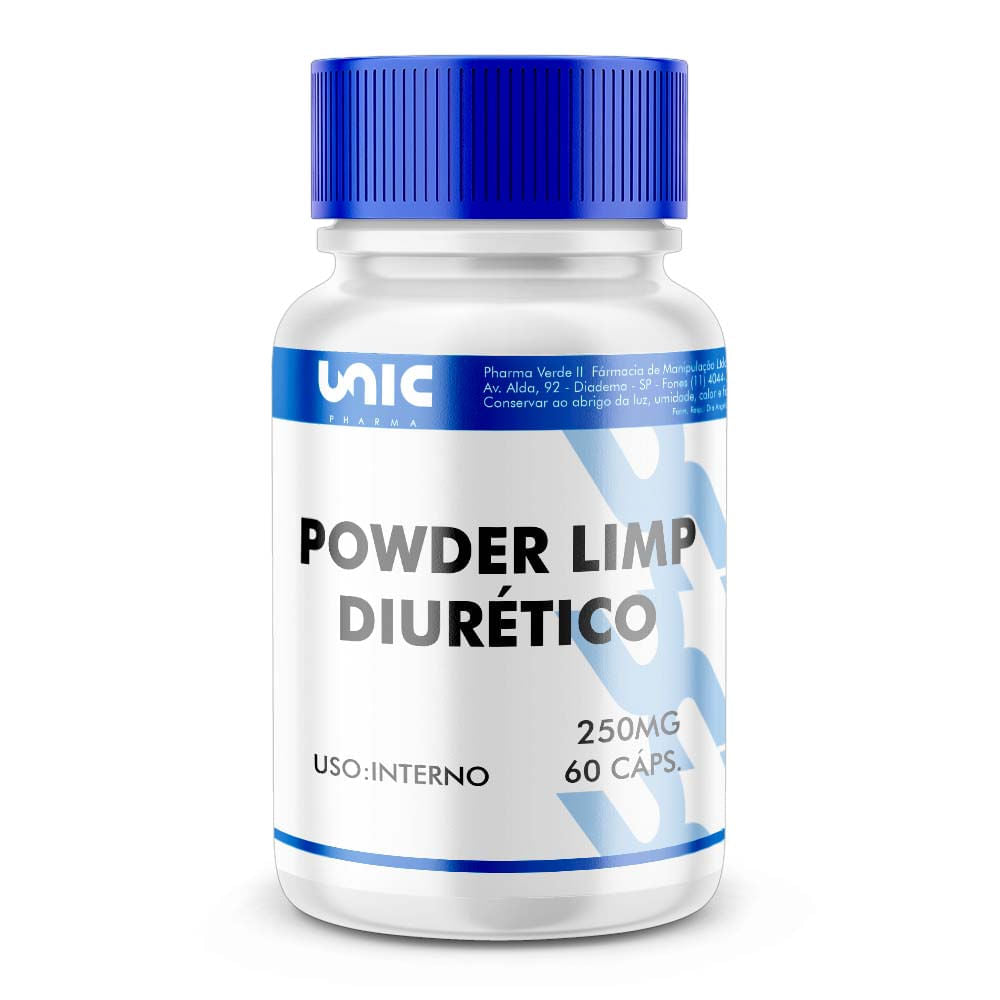 Powder limp diurético 250mg -  60caps
