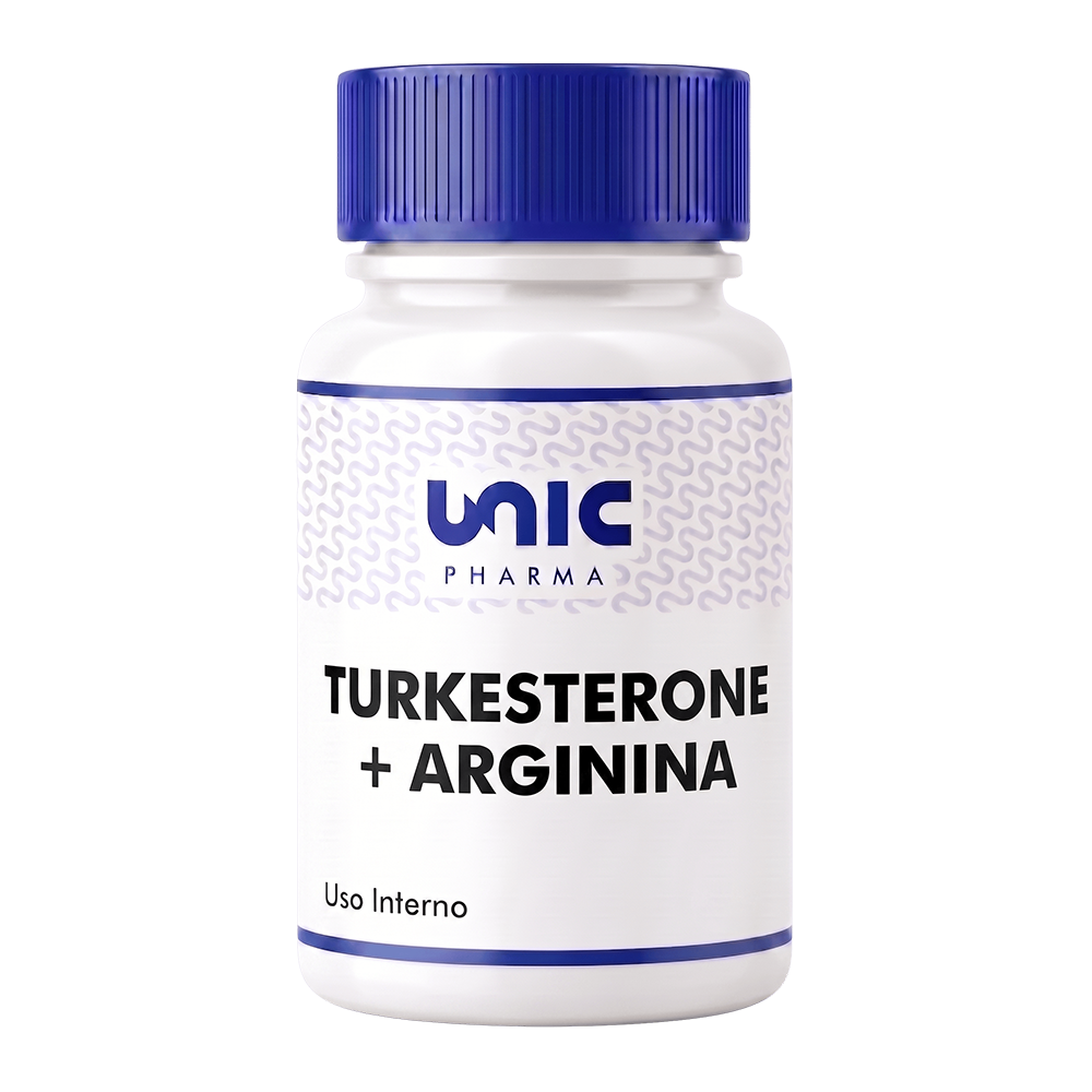 Turkesterone 500mg + Arginina 150mg