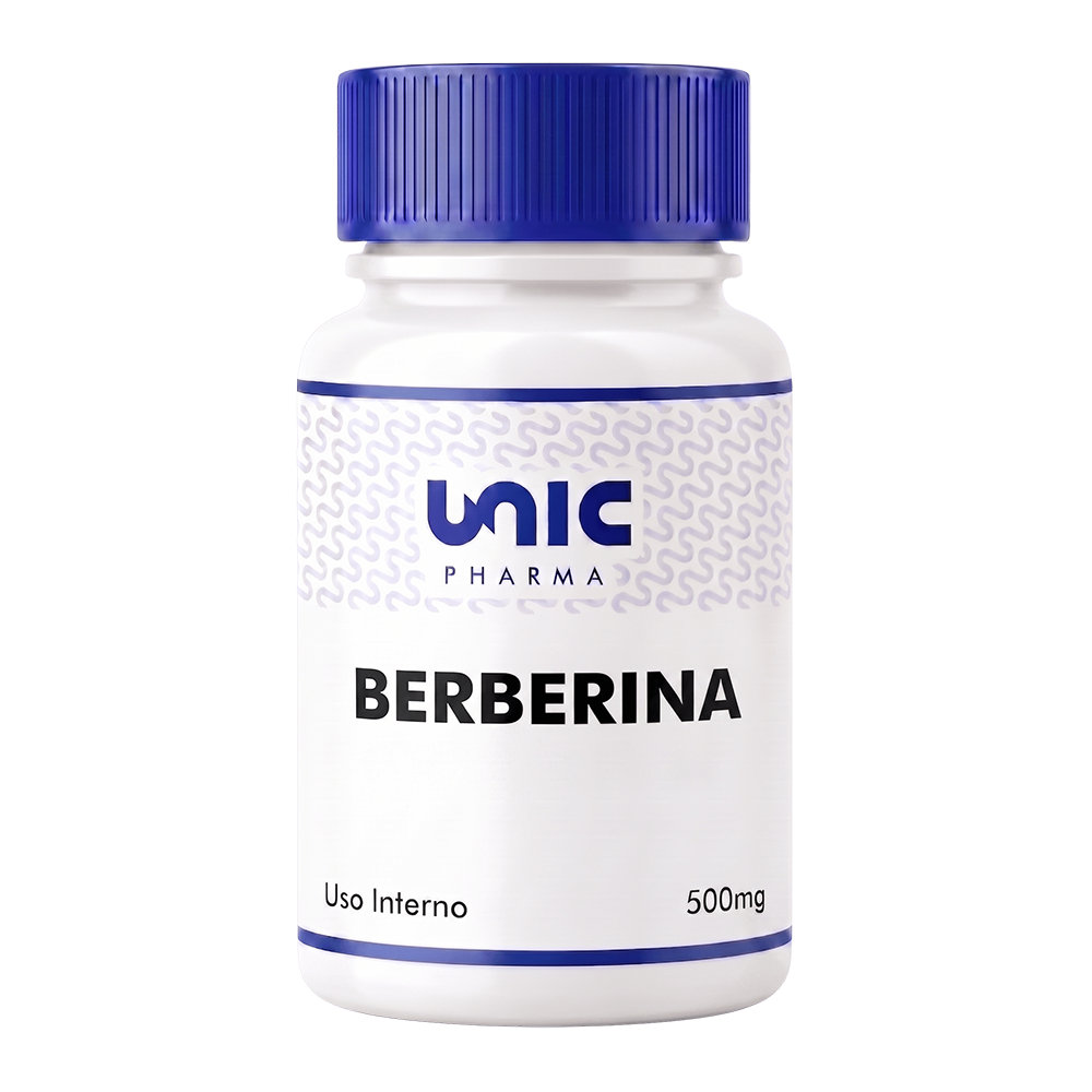 Berberina 500Mg - 30 Cápsulas