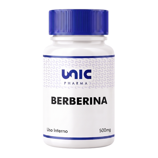 Berberina 500Mg - 30 Cápsulas