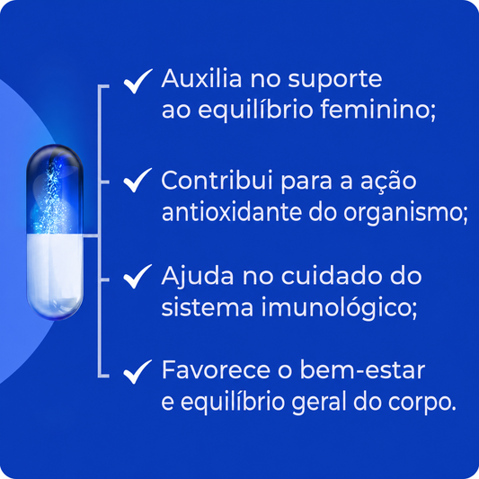 Uxi Amarelo + Unha De Gato 60 Cápsulas