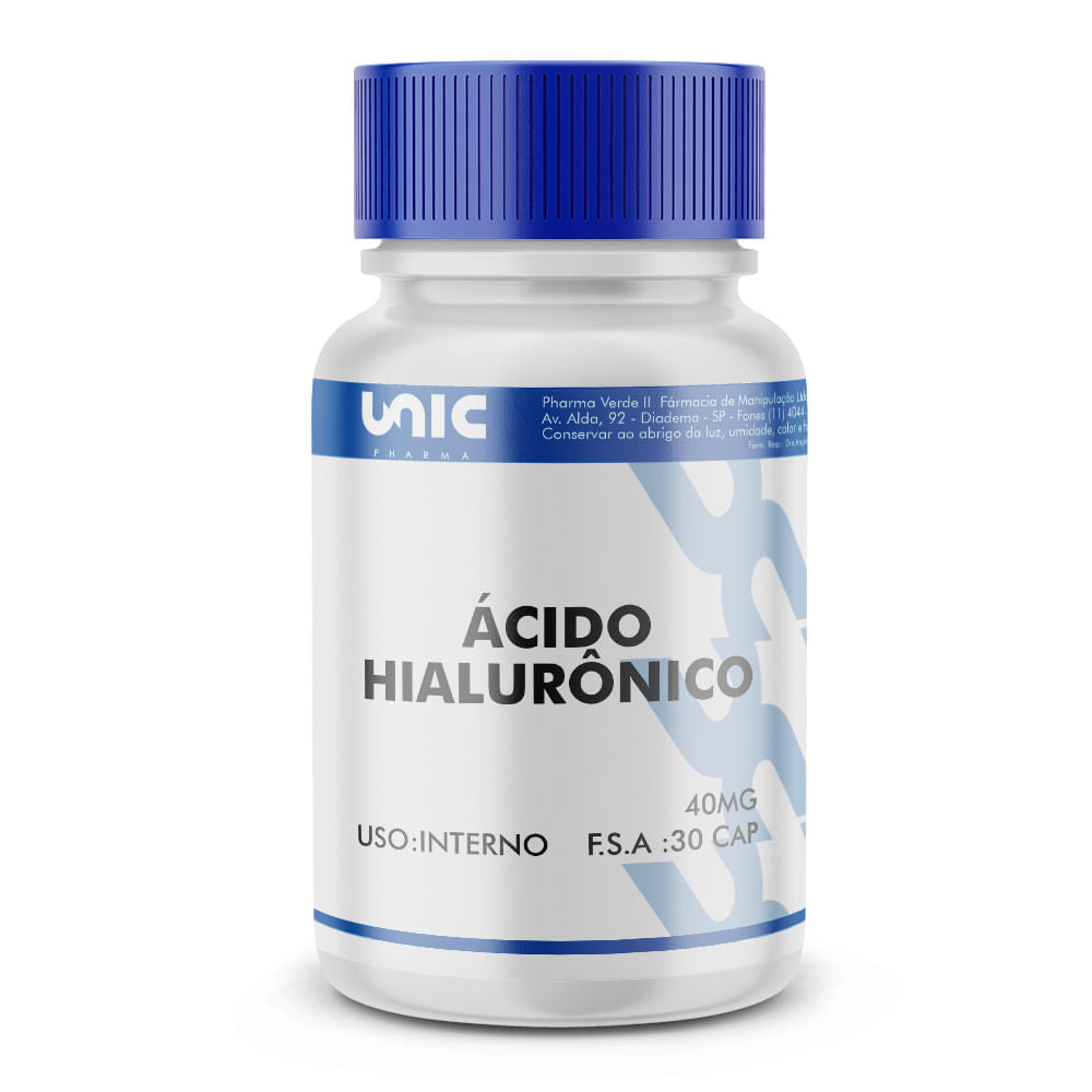Ácido hialurônico 40mg