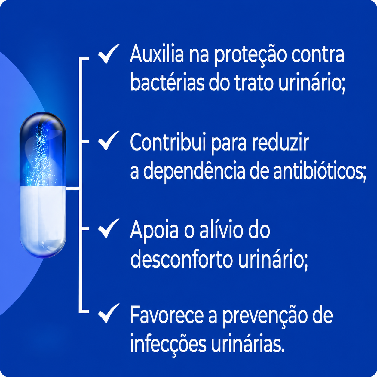 D-Manose 500mg - 60 Cáps