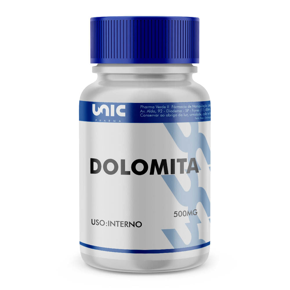 Dolomita 500Mg - 60 Cápsulas