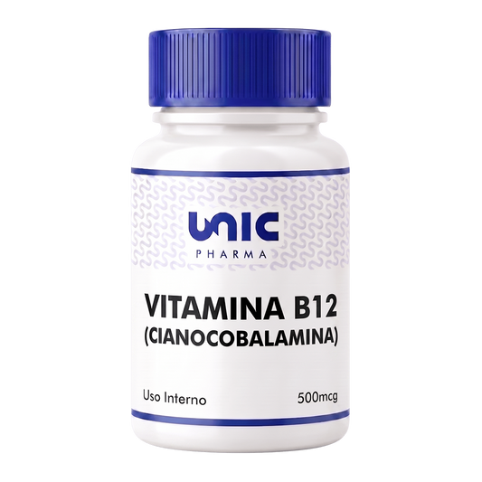 Vitamina b12 (cianocobalamina) 500mcg