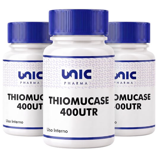 Kit 3 Thiomucase 400utr 90 cáps