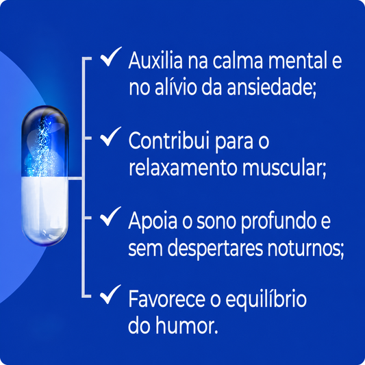Magnésio Inositol 500mg - 30cáps