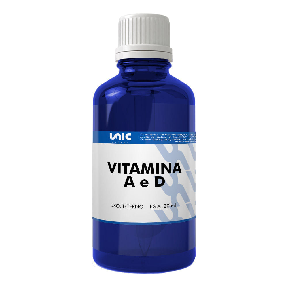 Vitamina A e D 20ml