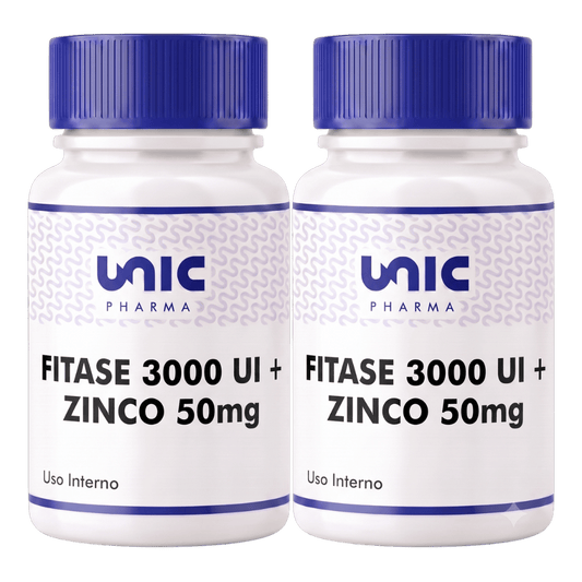 Kit Fitase 3000 ui + Zinco 50mg 10 Cápsulas (Cada)