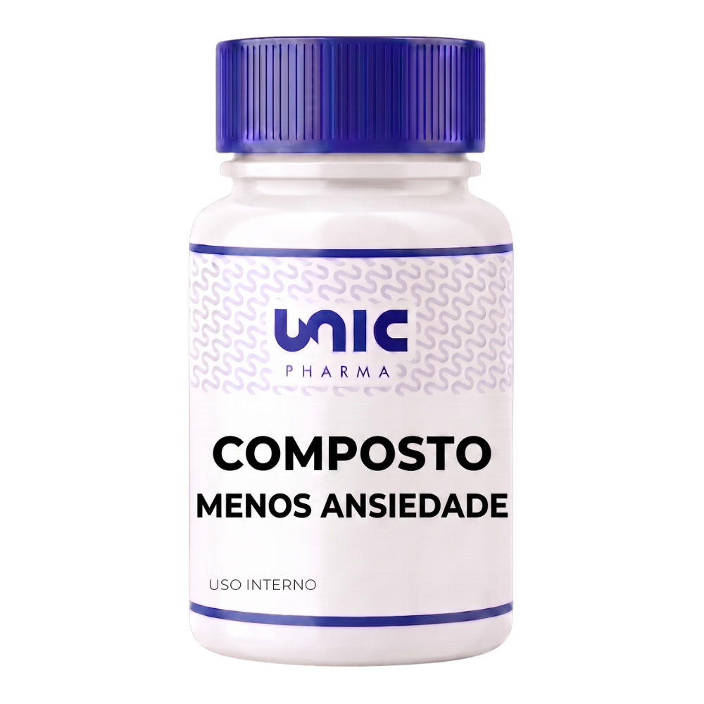 Composto menos ansiedade 60 Caps