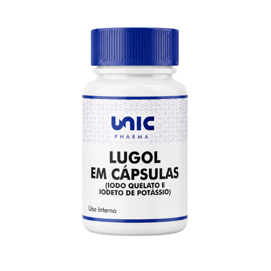 Lugol em Cápsulas – Suporte nutricional para função - 120 caps