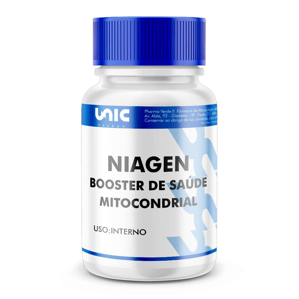 Niagen 300mg - Booster de saúde mitocondrial 30 Cáps