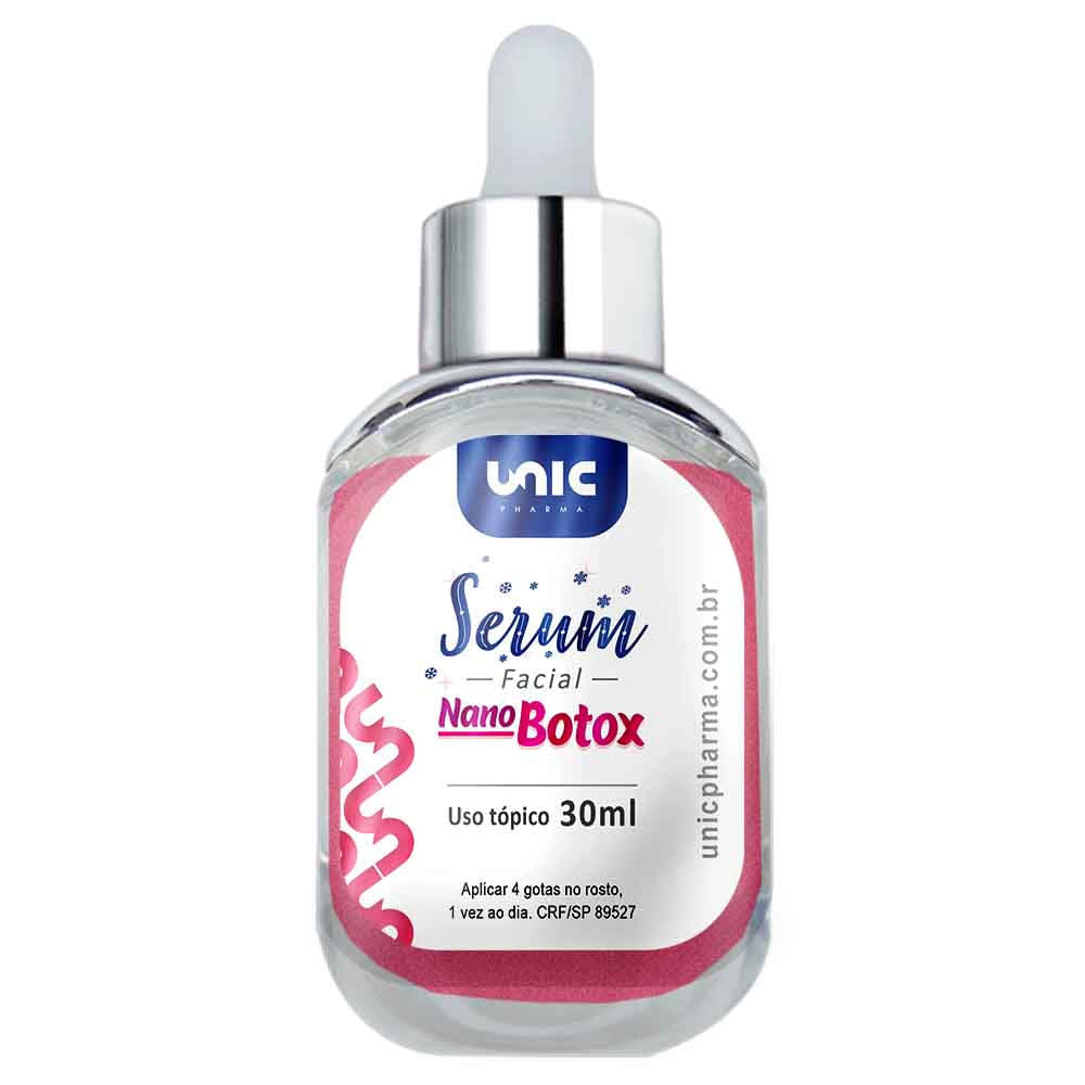 Sérum NanoBotox (com peptídeos nano btx) 30ml