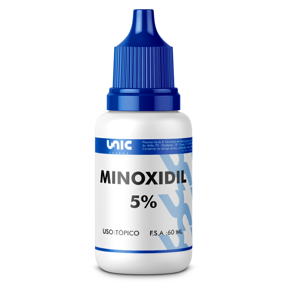 Minoxidil 5% - 60ml - Loção Capilar