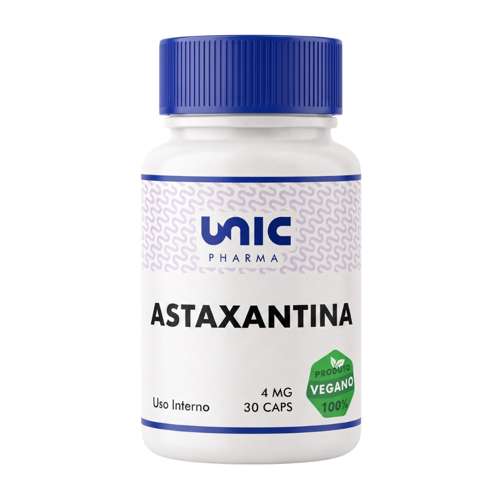 Astaxantina 4mg 30 Cápsulas Vegan