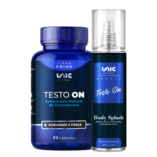 Kit Testo On Cápsulas e Body Splash