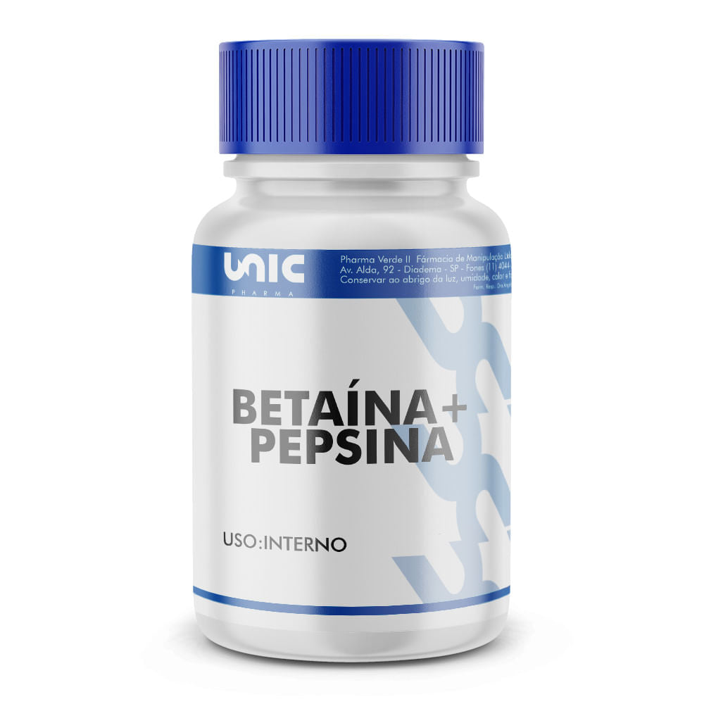 BETAÍNA + PEPSINA 60 DOSES