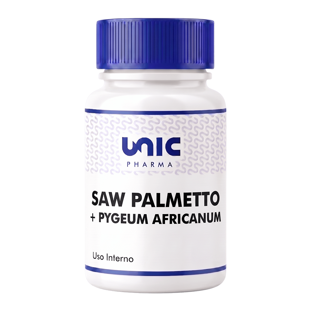 Saw Palmetto 160Mg + Pygeum Africanum - 60 Cápsulas
