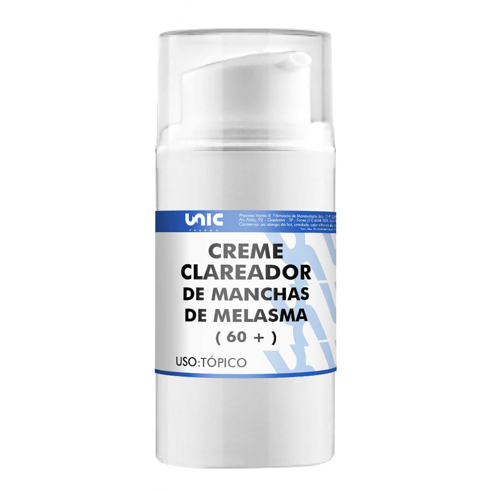 Creme Clareador De Manchas De Melasma (60+) - 30Gr