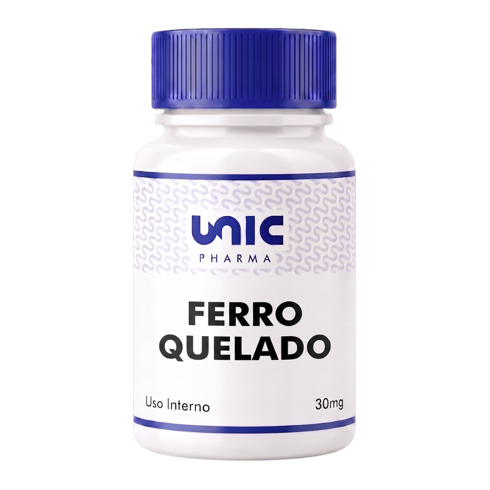 Ferro Quelado 30Mg - 90 Cápsulas
