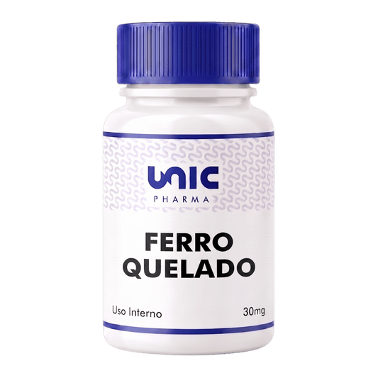 Ferro Quelado 30Mg - 90 Cápsulas
