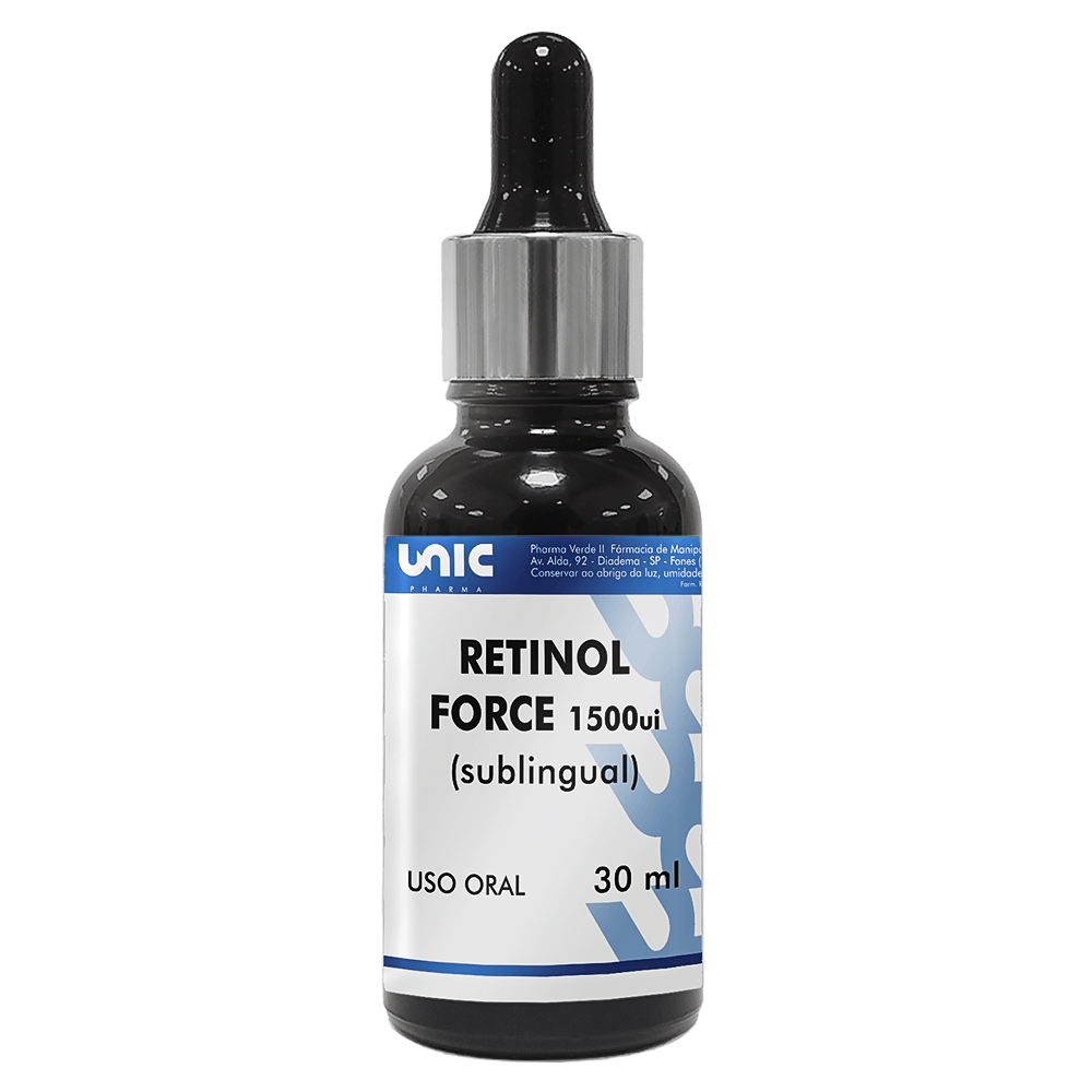 Retinol Force 1500ui Sublingual 30ml