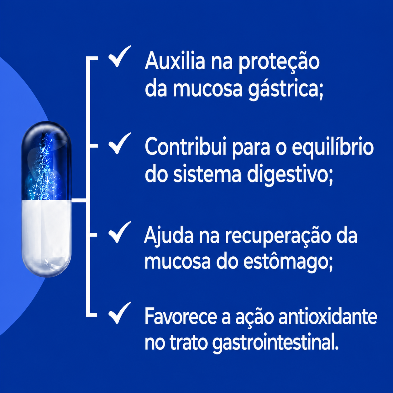 StomaZinc (Zinco e L-carnosina) 150mg 30 Cápsulas