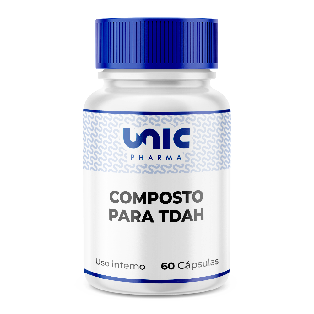Composto para TDAH 60 cápsulas