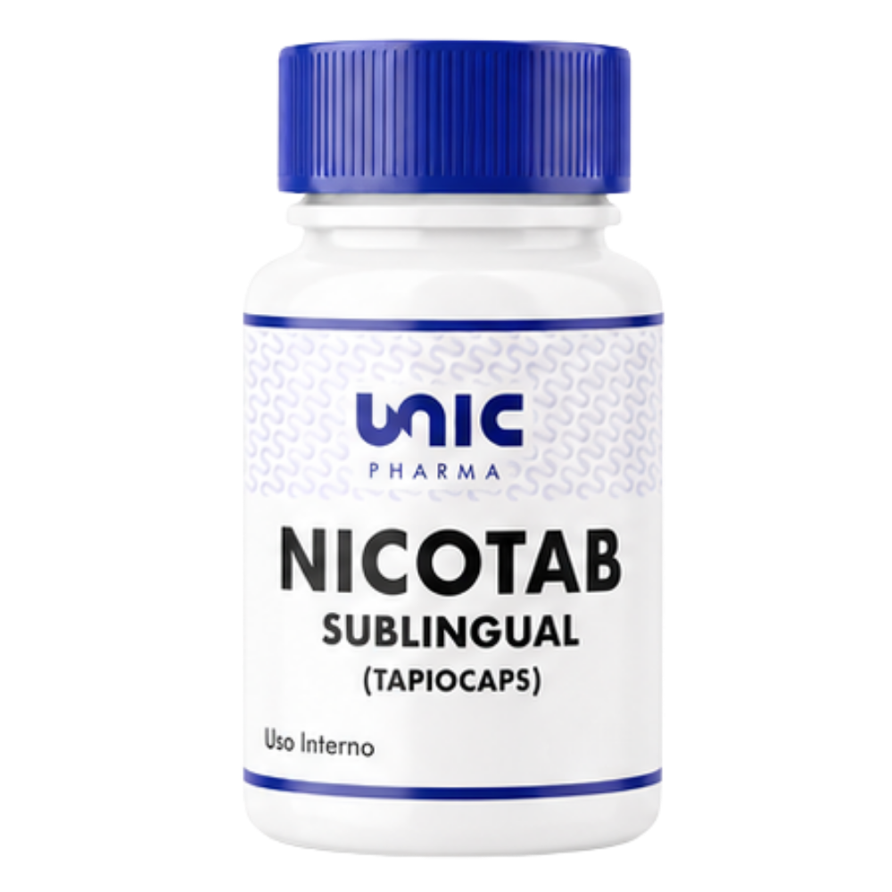Nicotab Para Parar De Fumar  Em Tapiocaps  4Mg - 30Un