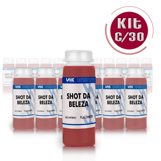 Shot Da Beleza - 30 Flacontes (10Ml Cada)