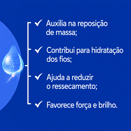 Shampoo - Reposição de massa capilar + hidratação 250ml