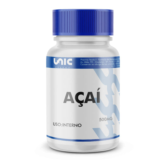 Açaí 500 Mg - 60 Cápsulas