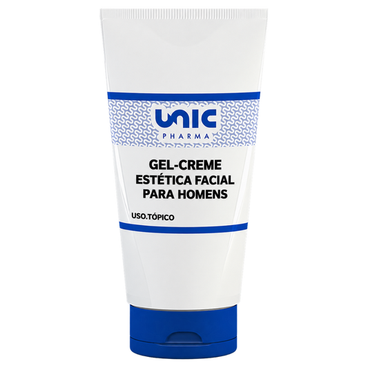 Gel-Creme Estética Facial  Para Homens - 30Gr