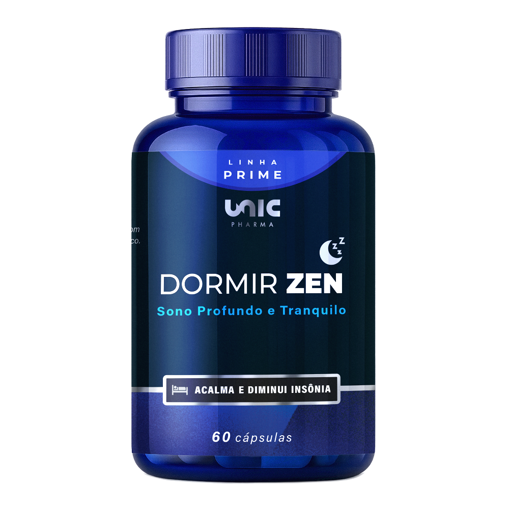 Dormir Zen: Acalma e diminui insônia - 60 Caps