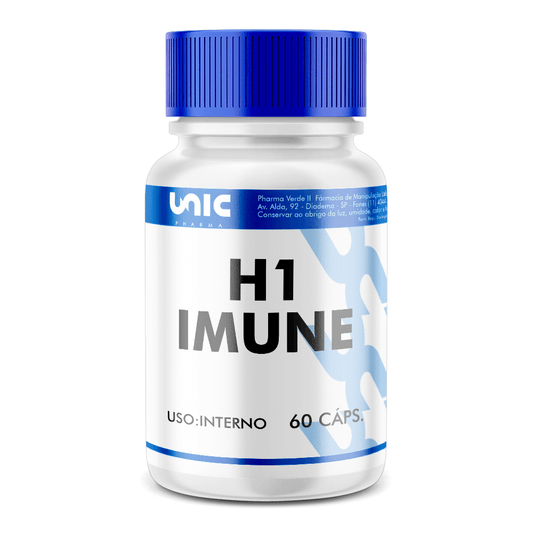 H1 Imune 60 Caps - Contra gripes e alergias