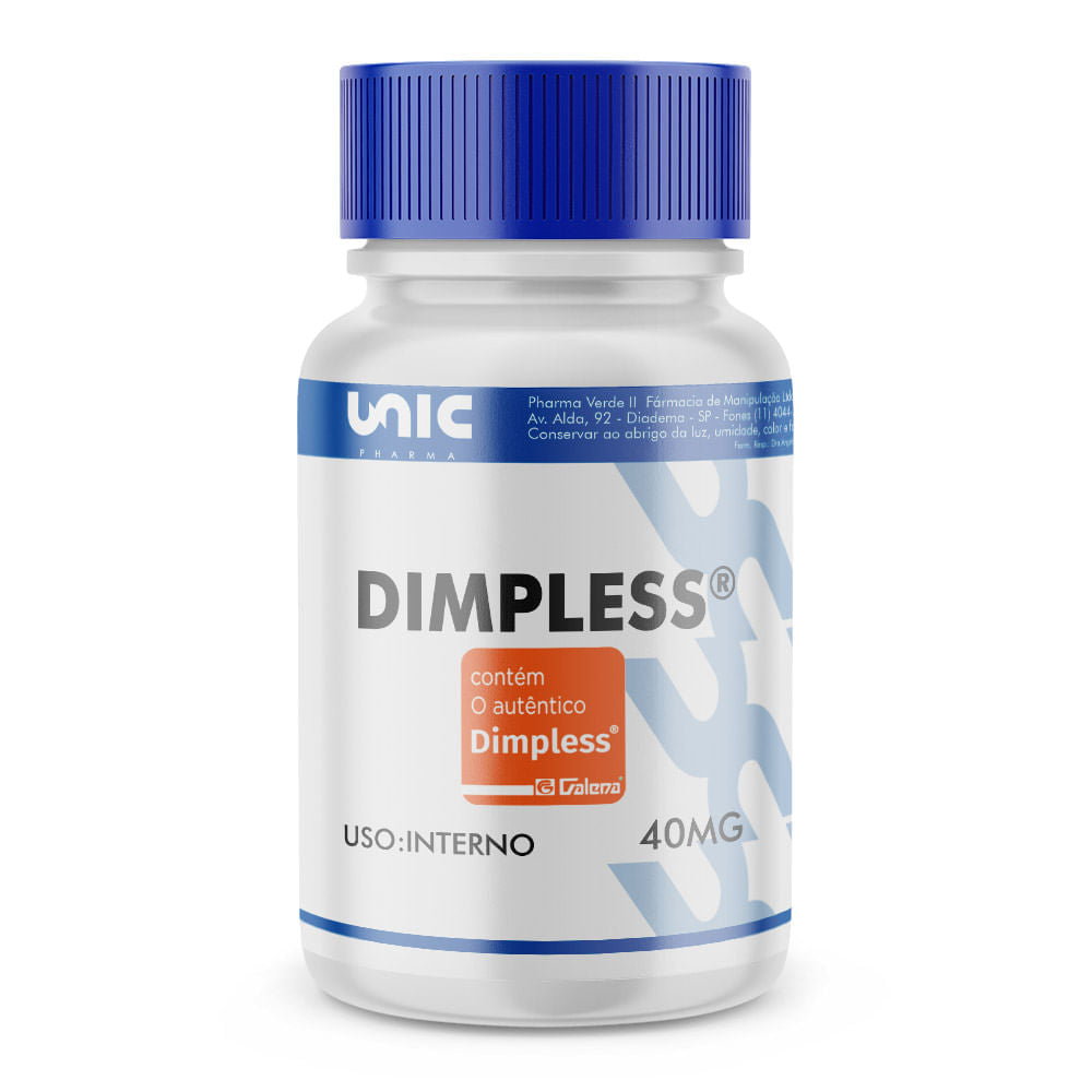 Dimpless® 40mg com selo de autenticidade